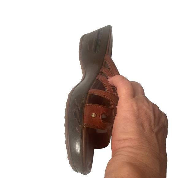 Cole Haan Wedge Open Toed Sandal size 10B - Picture 7 of 9